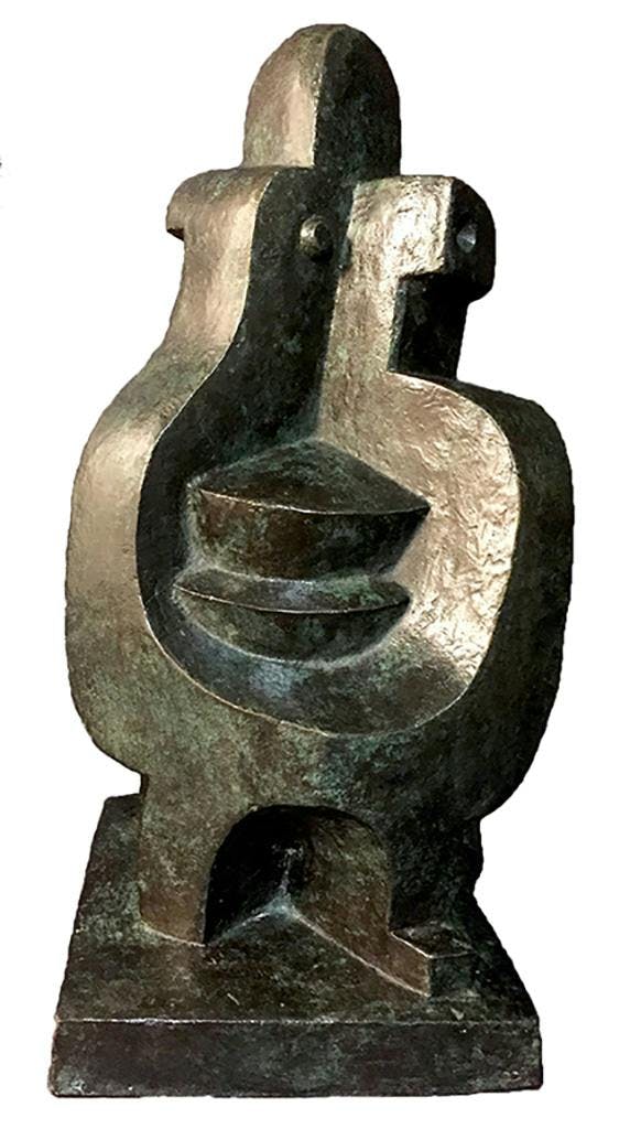 Pierrot Assis, bronze