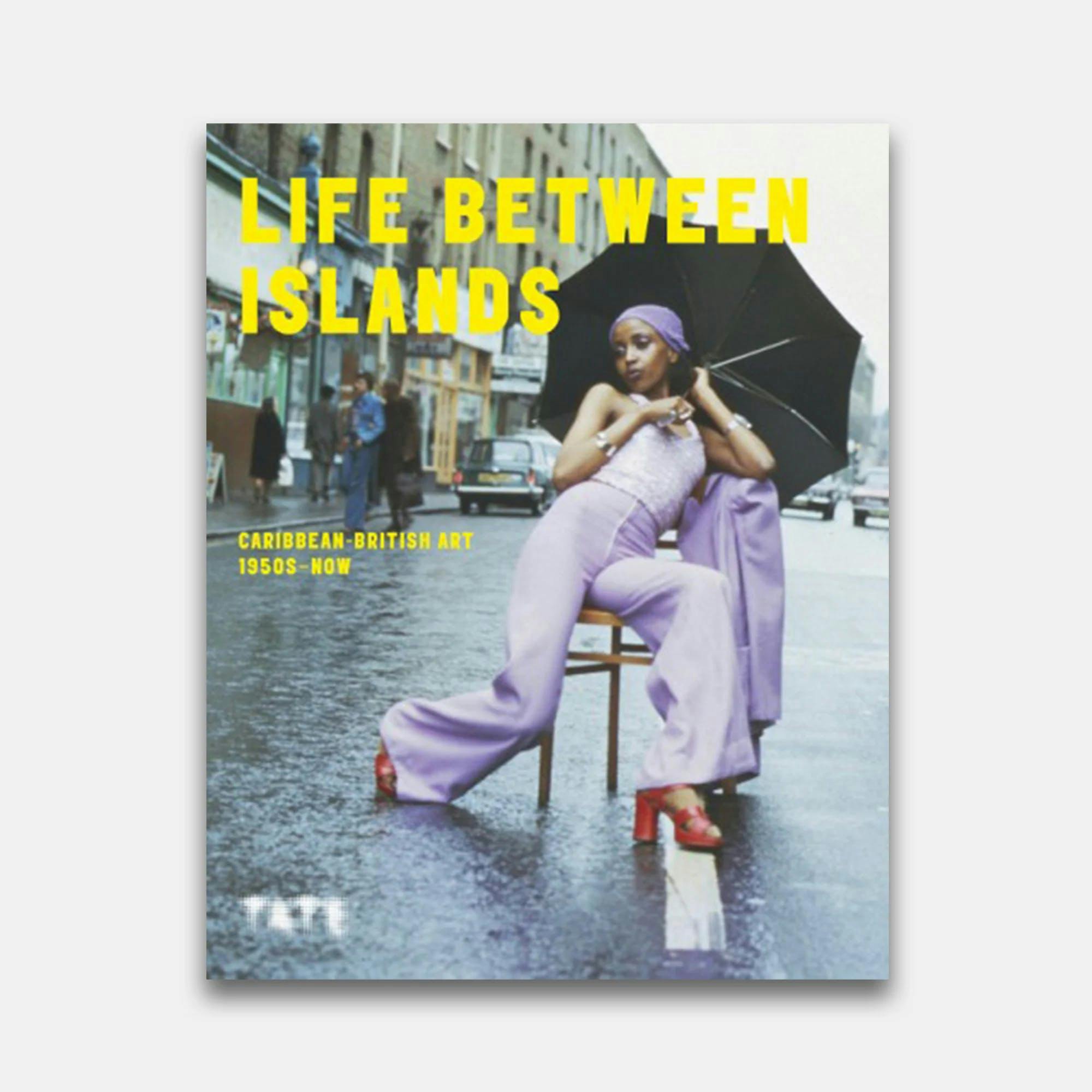Cover of a book with a woman posing with an umbrella